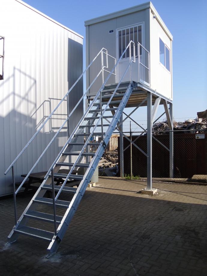 portiersloge op hoogte