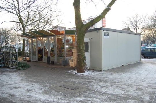 Temporary Emergency Shop for Flower Stores