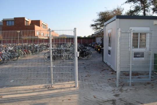 Temporary bike sheds