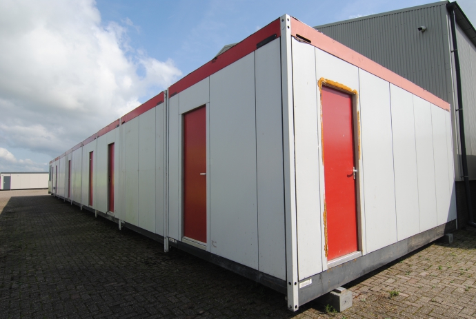Diverse stuks Flash units / bureelunits 6x3m. Ref. 77569