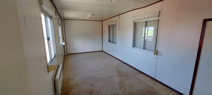 Cabin 10,8x3m. tinyhouse,kantine,kleed,sanitairHS-1377