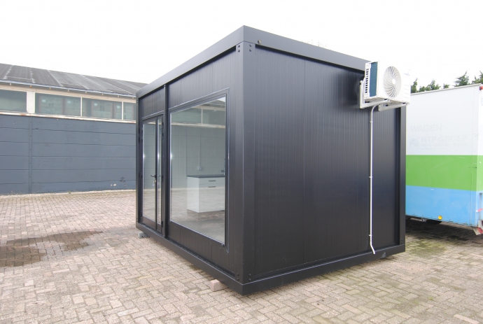 Tiny-office bureelunit 4x3m.