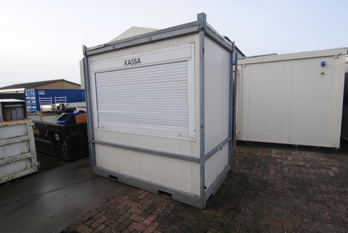 Kassaunit tickebox 2 persoons 2,4x1,5m. HS=1053