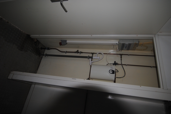 Sanitaire unit ca. 4x3m. HS-1092