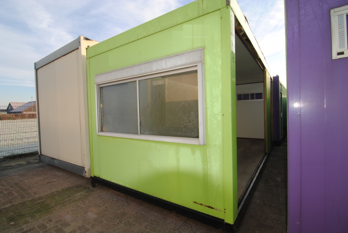 Unit 6x3m. open zijkanten HS-1246