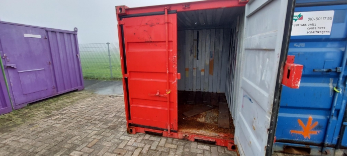 Container 8ft. rood HS-1327