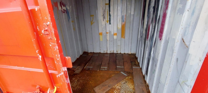 Container 8ft. rood HS-1327