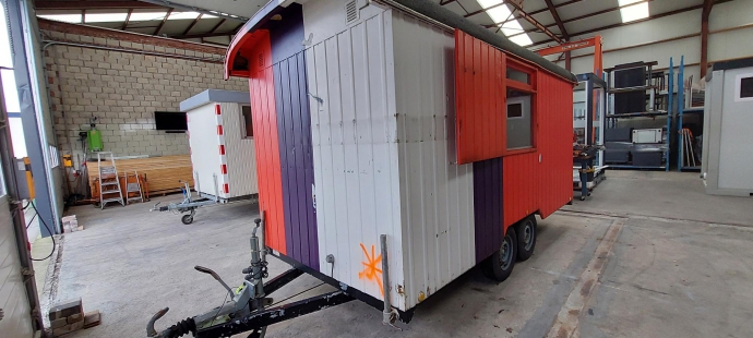 Snelverkeer keetwagen 4m. HS-1331