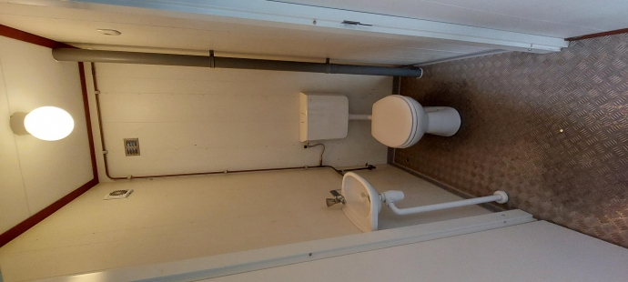 Cabin 2 kamers, sanitair, pantry HS-1352