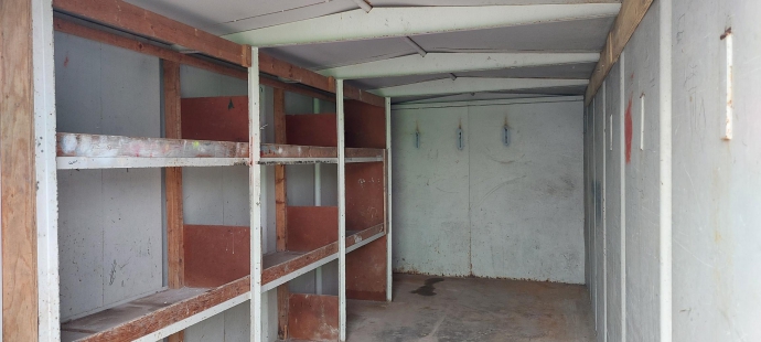 Container 20ft. op slede HS-1362