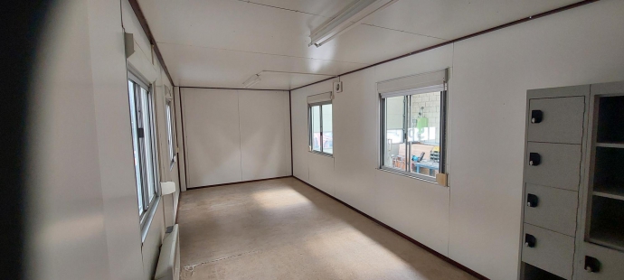 Cabin 10,8x3m. HS-1380 Tinyhouse Bureelcontainer