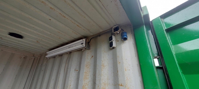 Werkplaats container 10ft. HS-1398