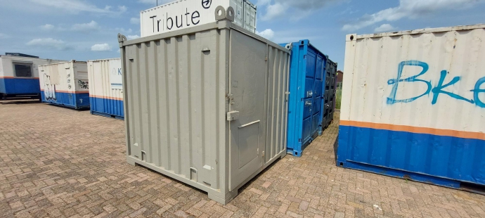 8ft. opslagcontainer stalen vloer HS-1414