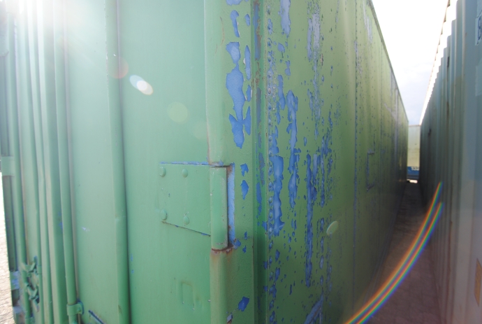 40 ft. plywood container HS-1513