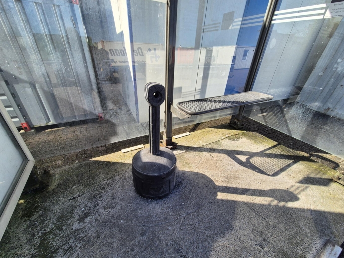 Rookabri betonnen vloer HS-1514