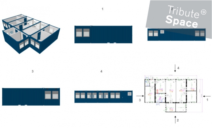 Woonunit noodwoning