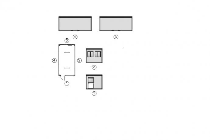 Unit 6x3m. leeg TS-140