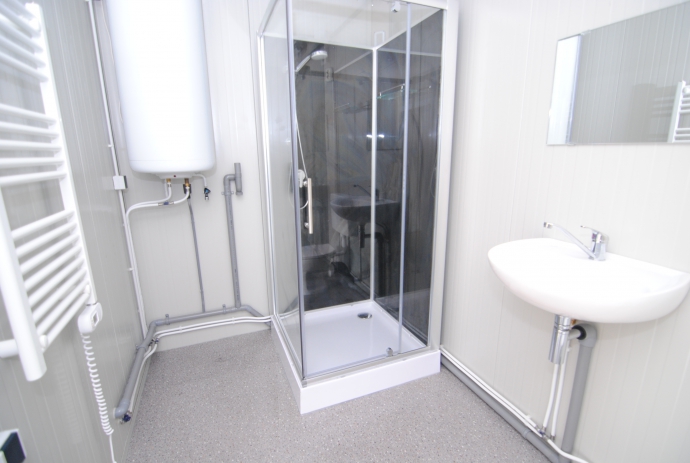 Noodwoning 1 slaapkamer afm.6x6m. TS-178-187
