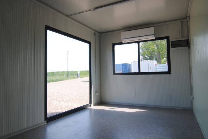 Blackline unit 5,8x3m. airco incl. 380v.stekker TS-369