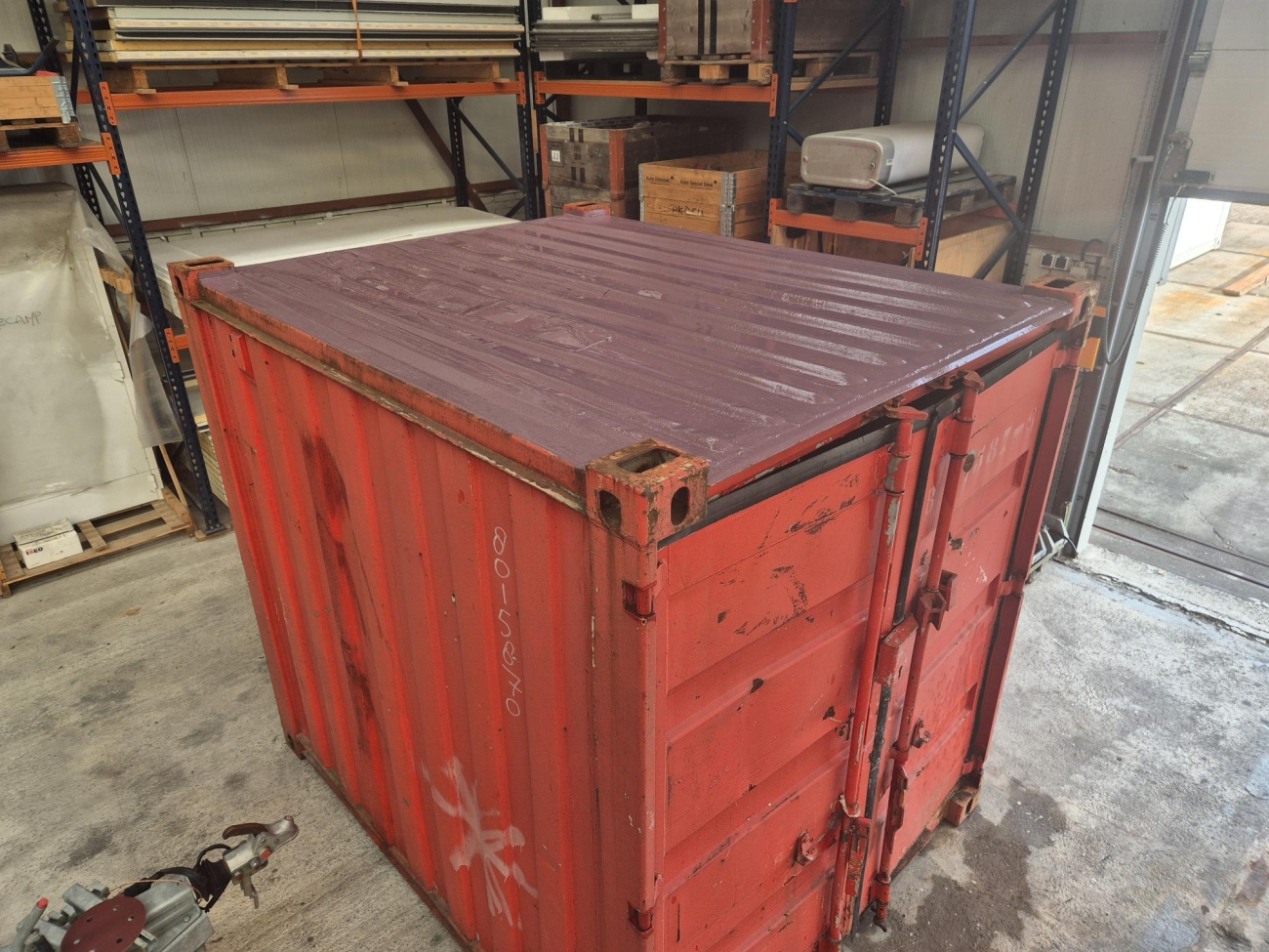 Container 8ft. rood HS-1327