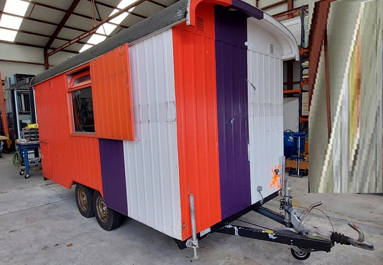 Snelverkeer keetwagen 4m. HS-1331