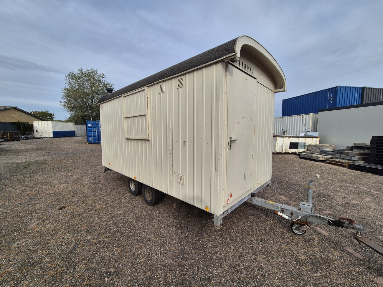 Schaftwagen keetwagen 4m snelverkeer (tandem)HS-1457