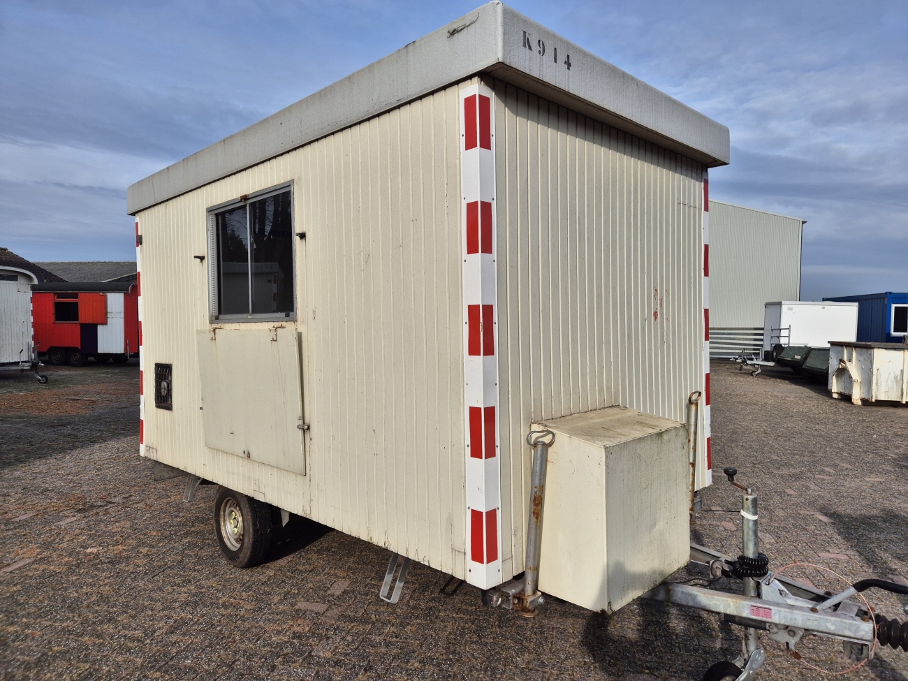 Wagen open ruimte 3,5m., snelverkeer HS-1516