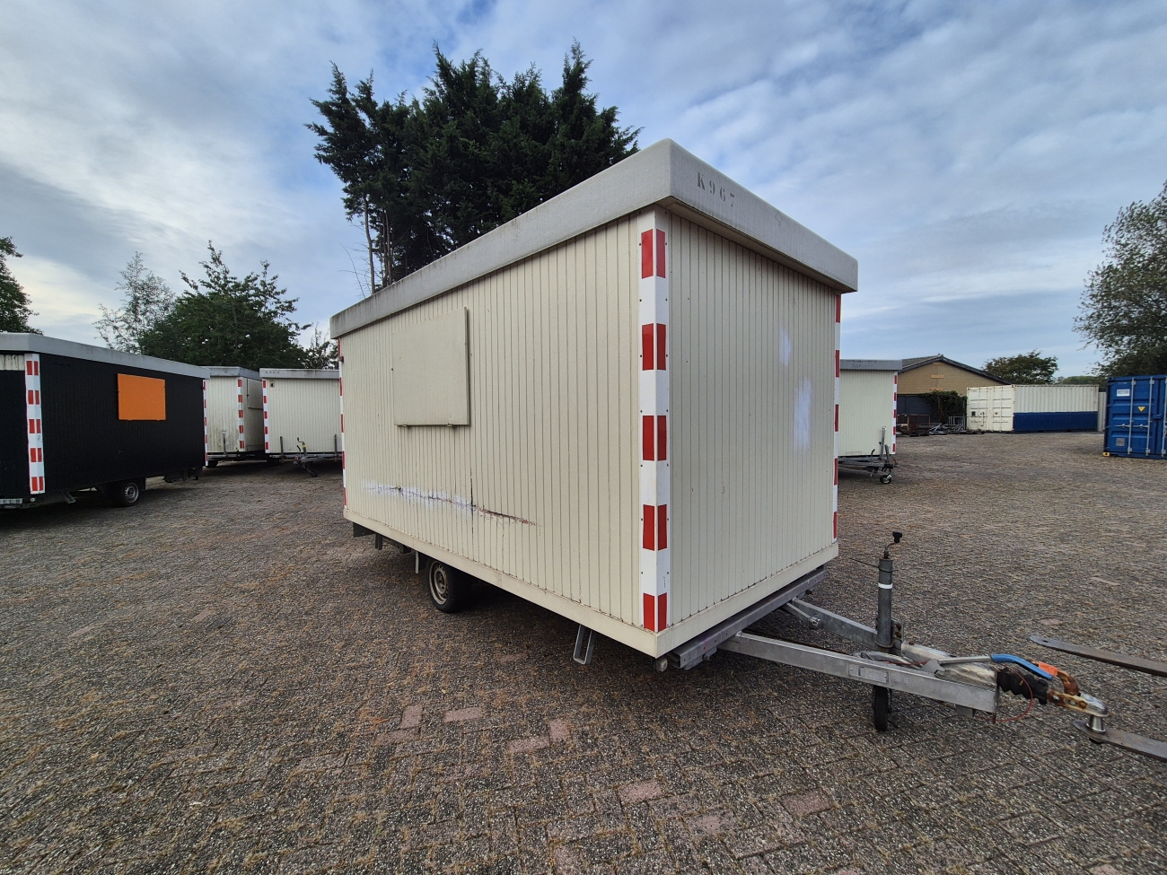 Schaftwagen 4m b&b snelverkeer open ruimte! HS-1518