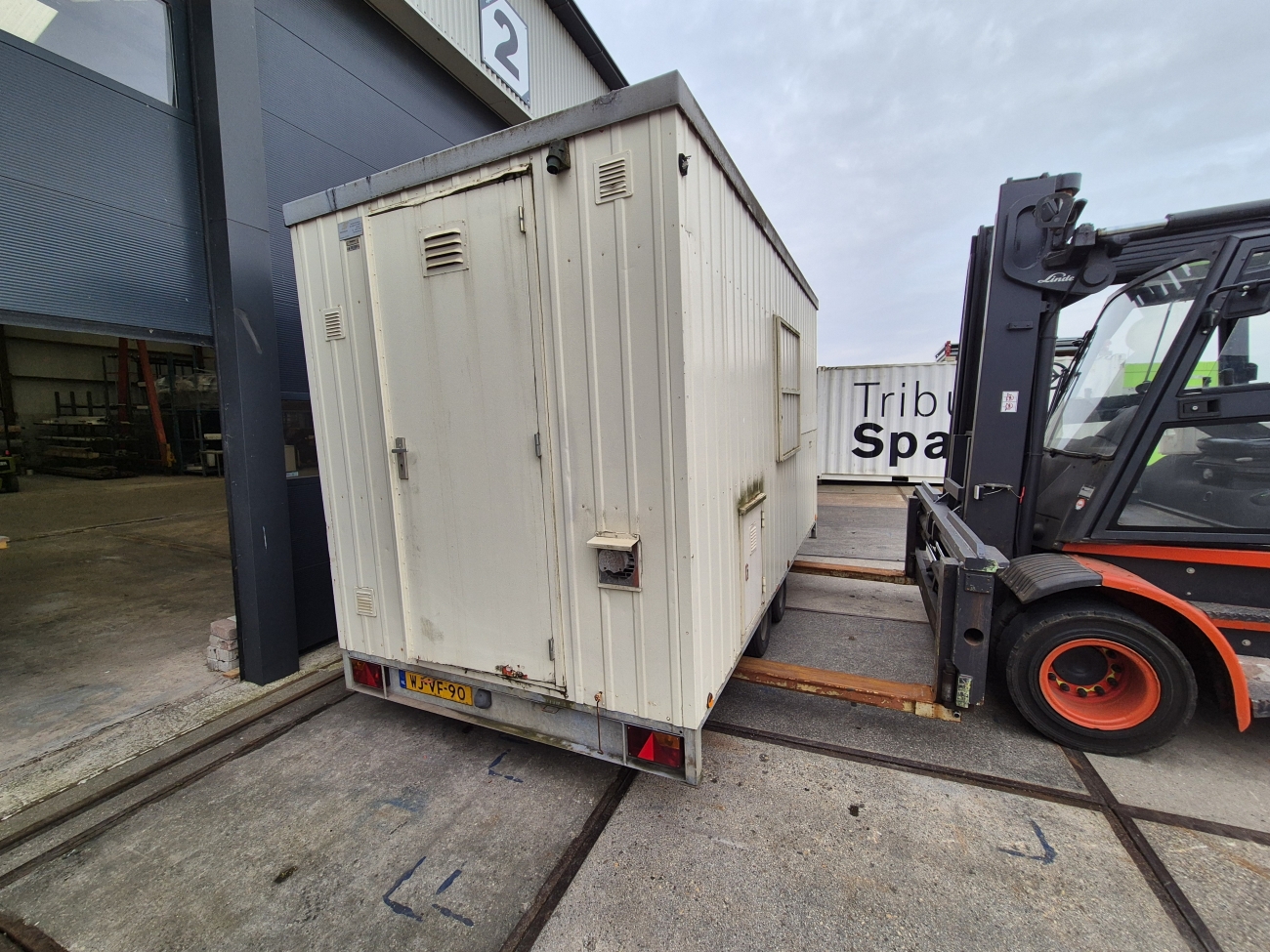 Keetwagen schaftwagen 4m snelverkeer HS-1554