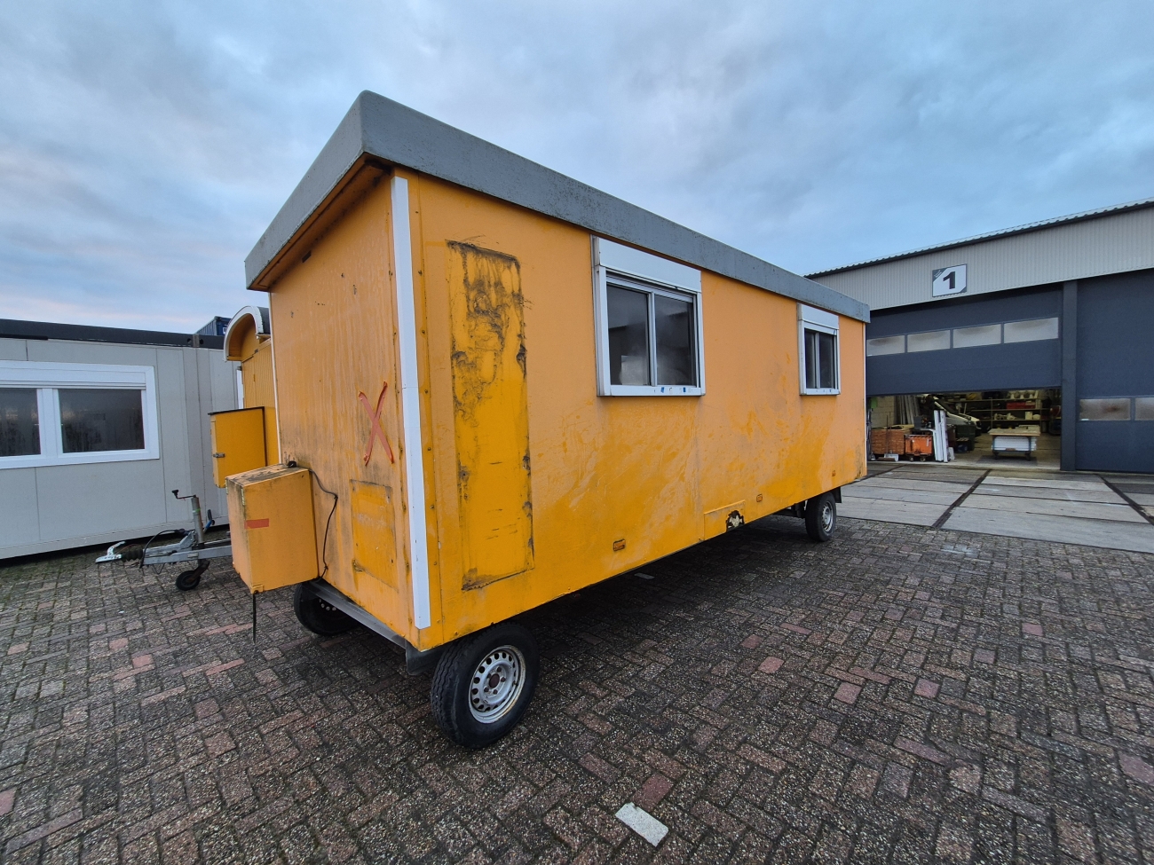 Keetwagen schaftwagen 6m geen kenteken HS-1573