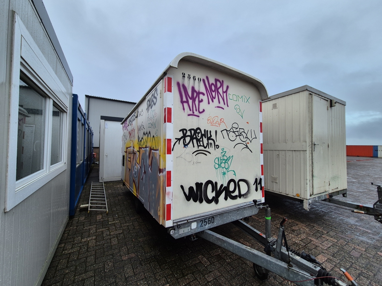 Keetwagen 4m. geen kenteken HS-1580