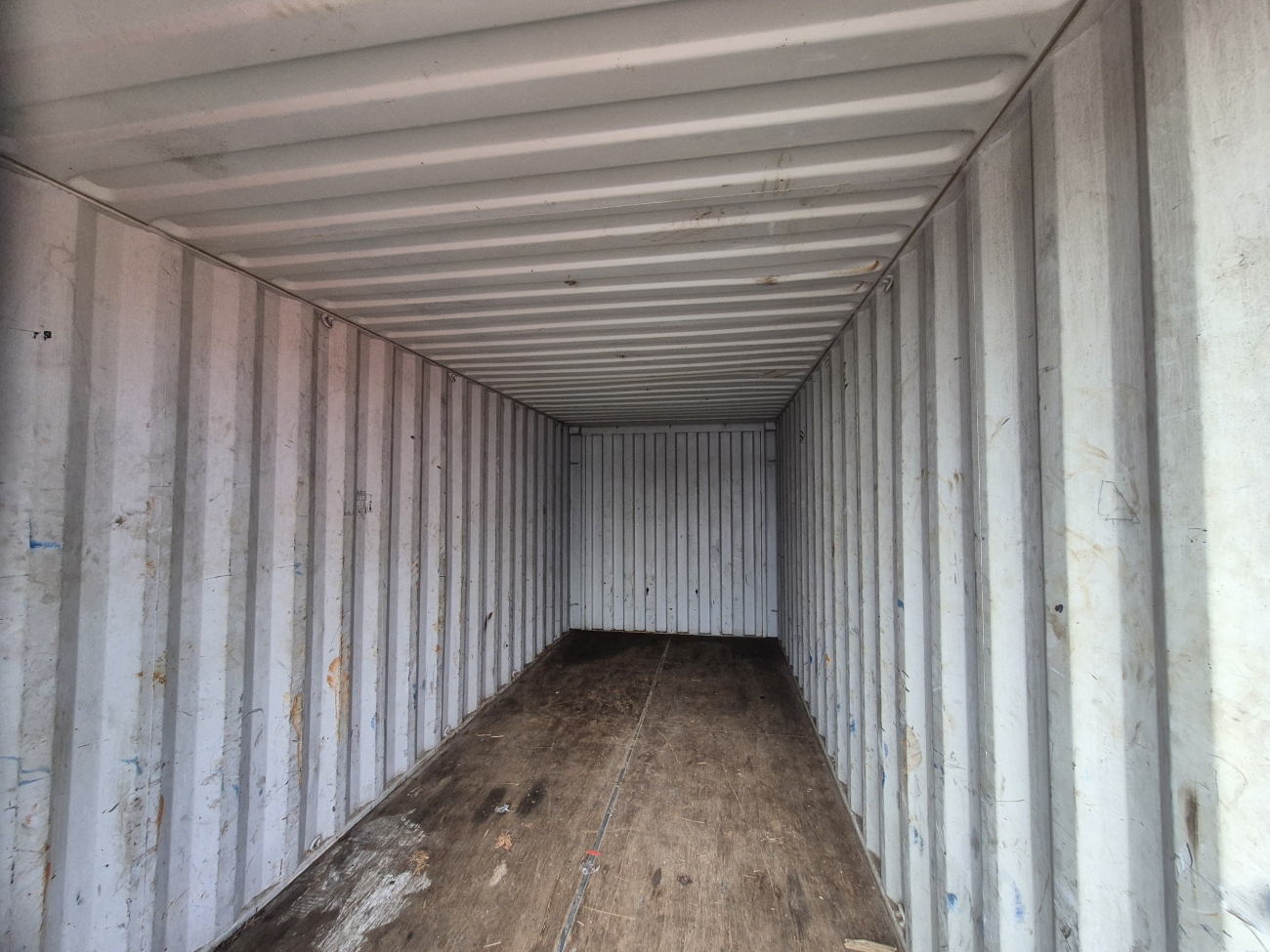 Lege 20ft. opslag container HS-1584