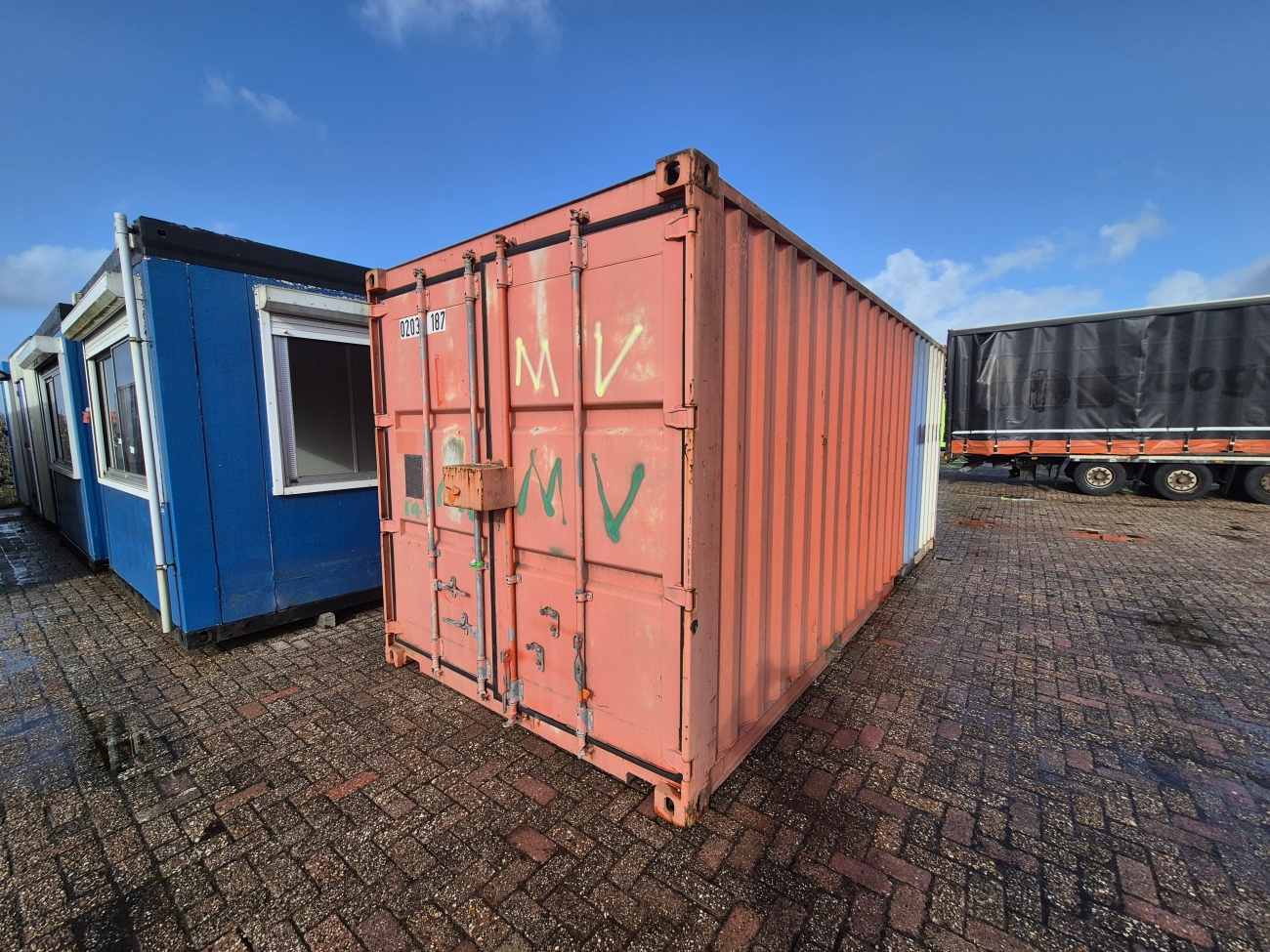 container opslag 20ft. HS-1600