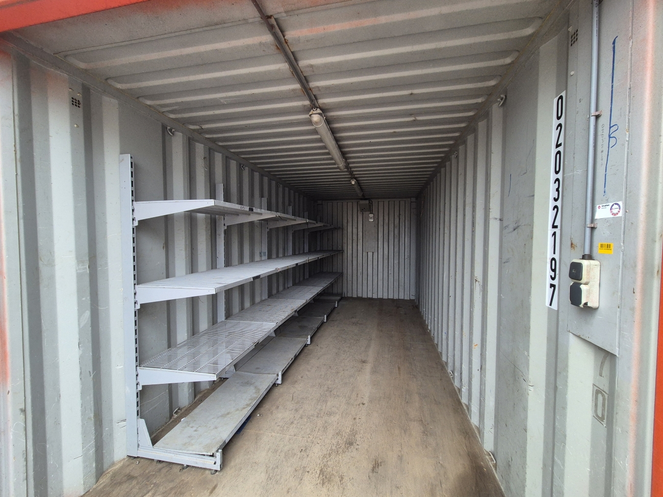 20ft. container stelling verlichting slothuis HS-1601