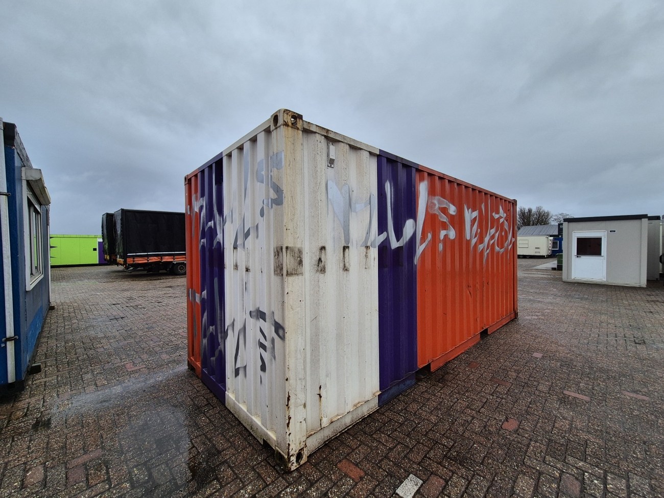 HS-1606 Container 20ft met elektrische verlichting