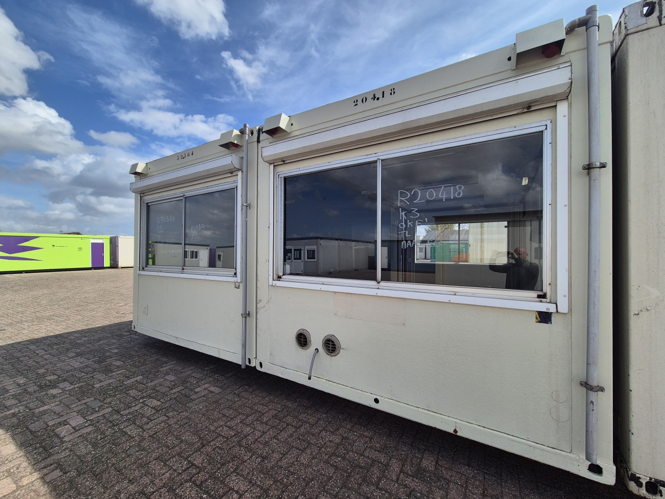 Unitgebouw 6x6m HS-1626-1628