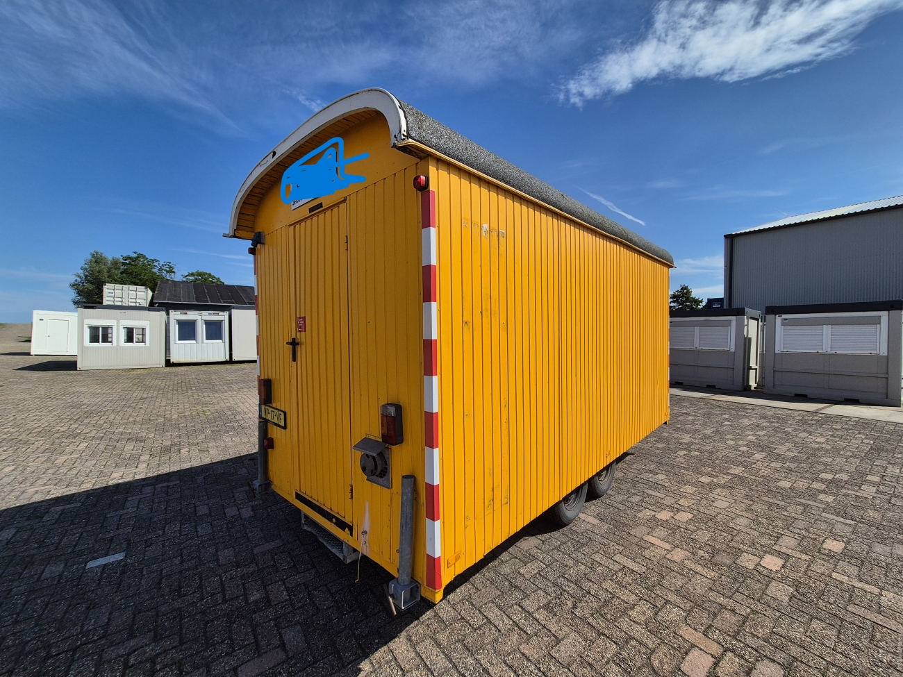 Keetwagen schaftwagen 4m snelverkeer HS-1638