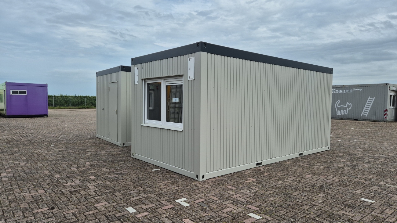 Af fabriek, nieuw te leveren, unit 6x3m. TS-641 TS-642