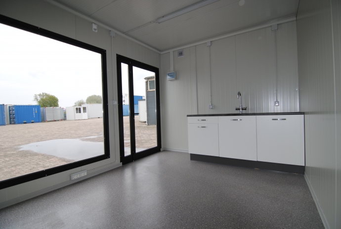 Tiny-office bureelunit 4x3m.