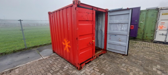 Container 8ft. rood HS-1327