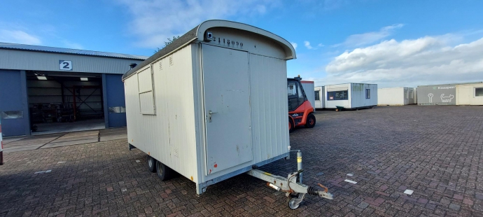 Schaftwagen keetwagen 4m snelverkeer (tandem)HS-1457