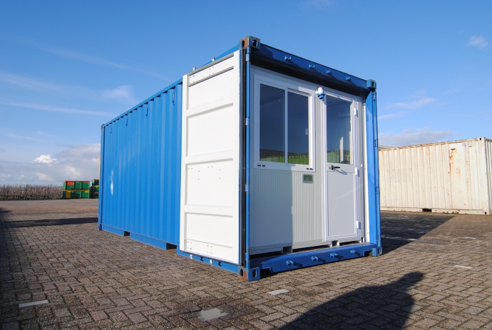 Combi container 6X2,4 m.